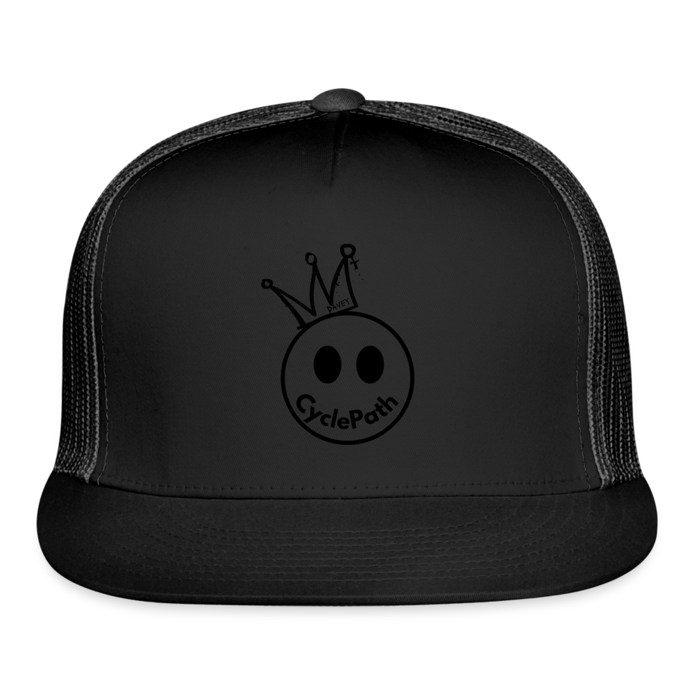 CyclePath Trucker Cap - black/black