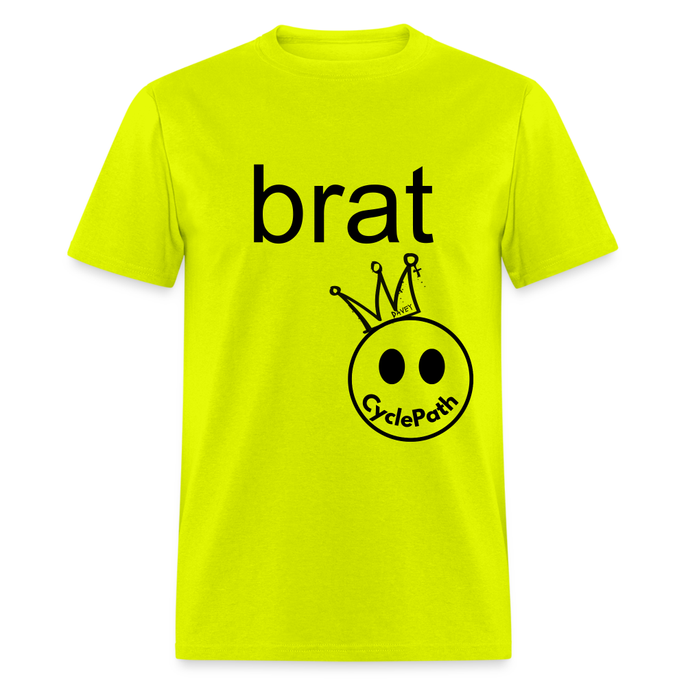 Cyclepath “Brat” Summer 2024 T-shirt - safety green