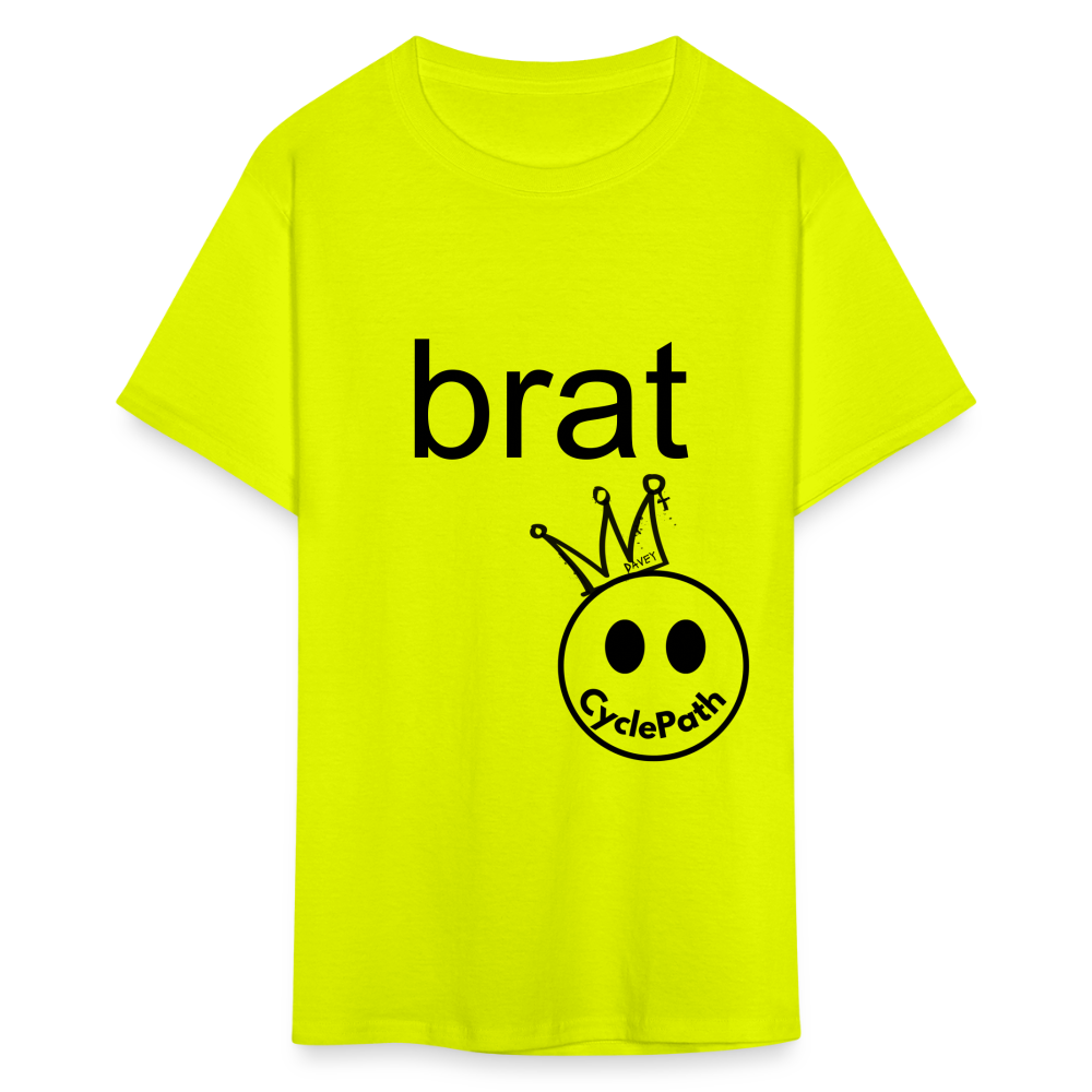 Cyclepath “Brat” Summer 2024 T-shirt - safety green